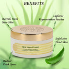 Omeo Aloe Vera Cream - For Daily Use, Hydrated Dewy Skin | Grocsy