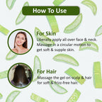 Omeo Aloe Vera Gel - Hydrating, Nourishing And Amazing Fragrance | Grocsy