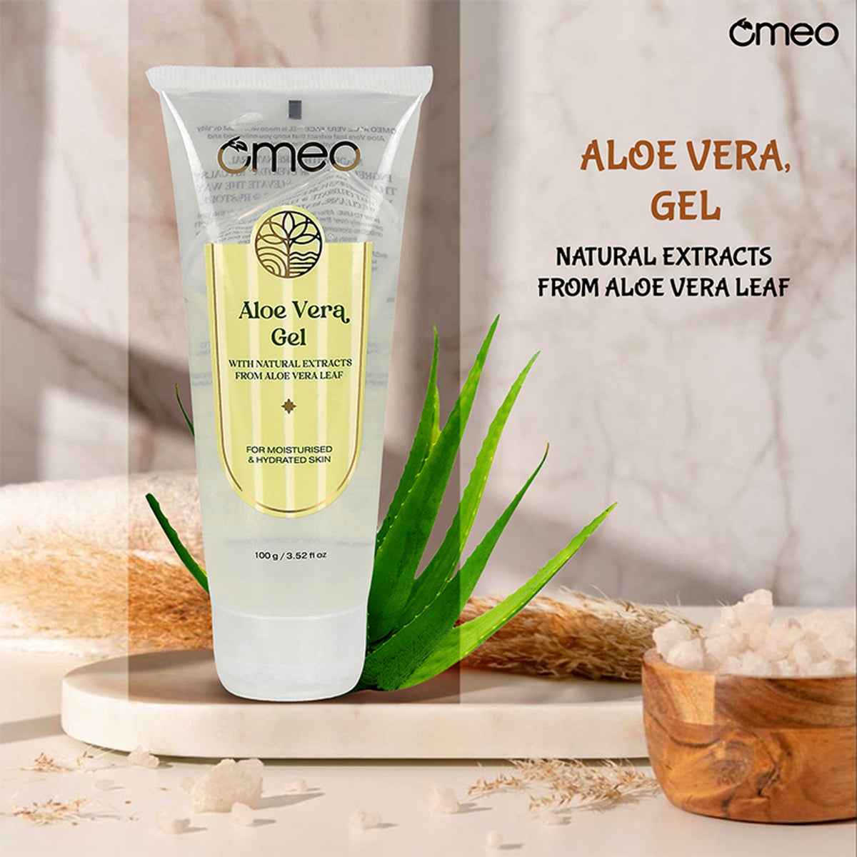 Omeo Aloe Vera Gel - Hydrating, Nourishing And Amazing Fragrance | Grocsy