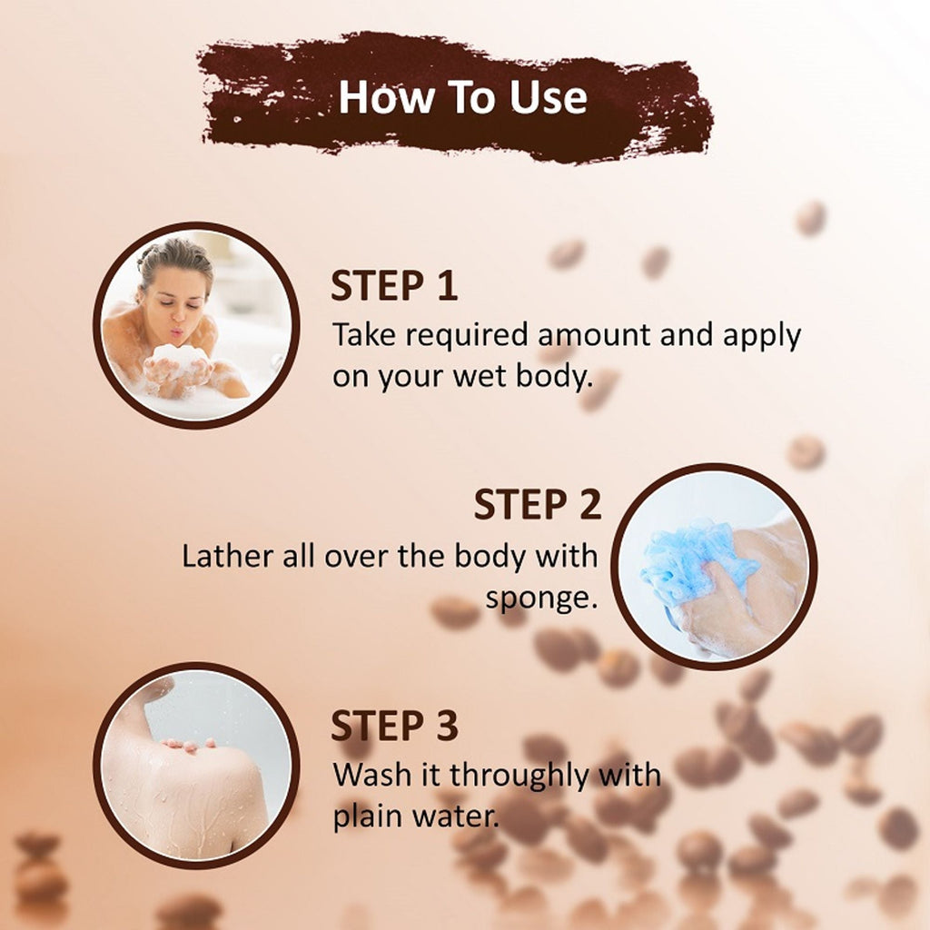 Omeo Coffee Body Wash - Gentle Cleansing, Soft Nourshing Body Wash | Grocsy