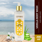 Omeo Vanilla Body Wash - Gentle Cleansing, Soft Nourshing Body Wash | Grocsy