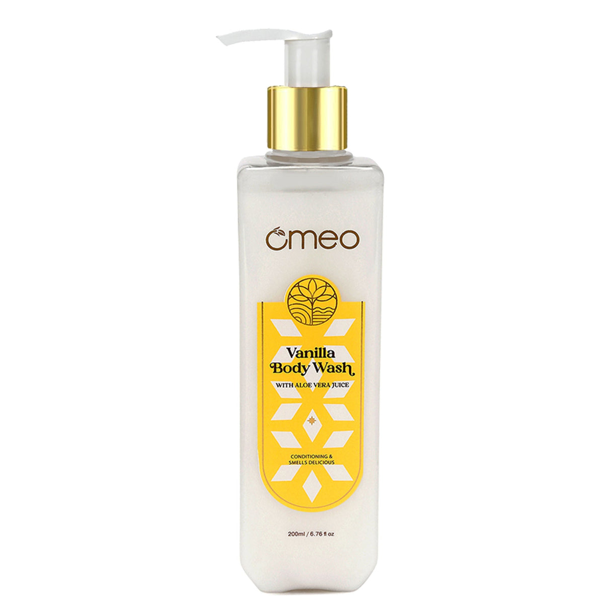 Omeo Vanilla Body Wash - Gentle Cleansing, Soft Nourshing Body Wash | Grocsy