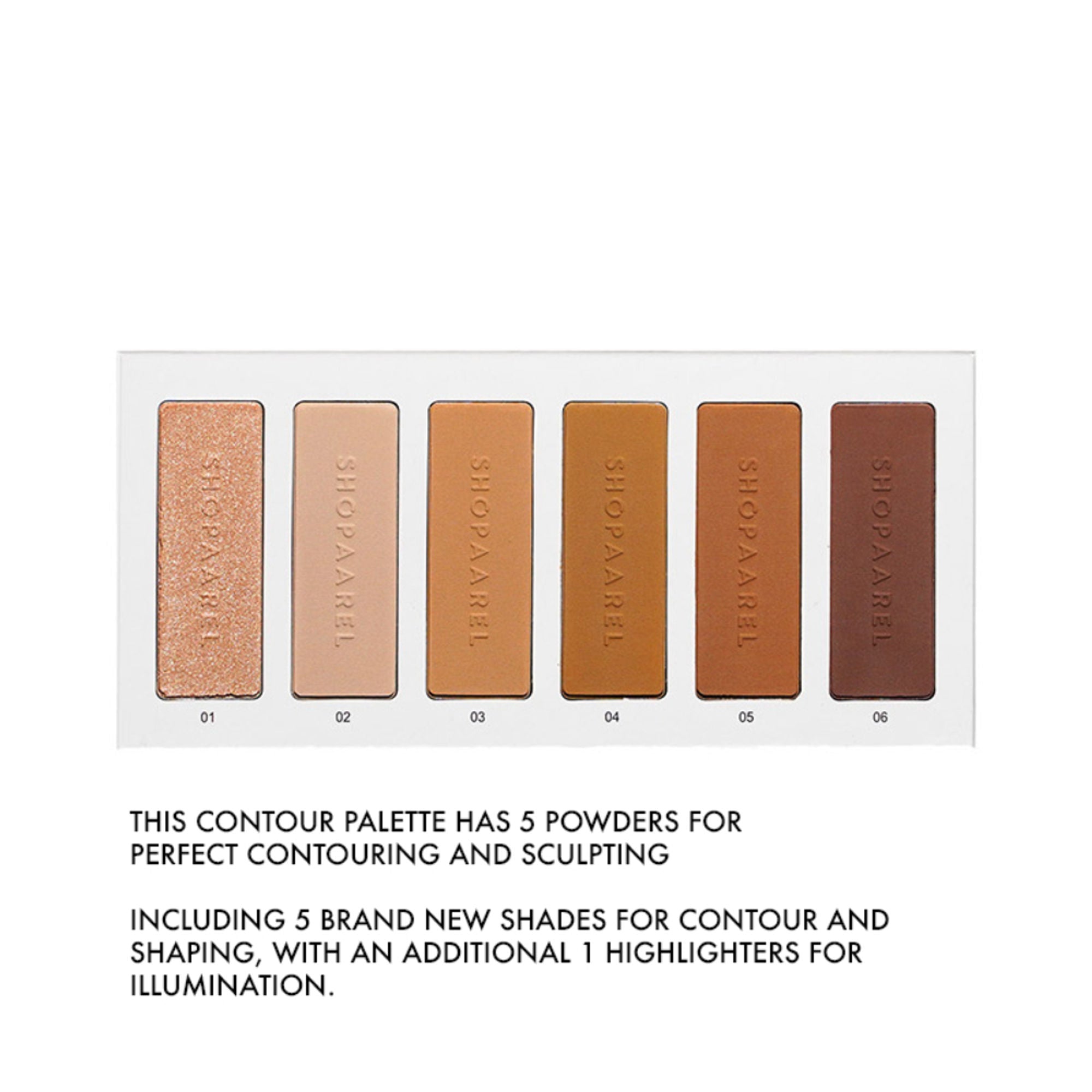 Shopaarel 2 in 1 Contour Palette | Grocsy