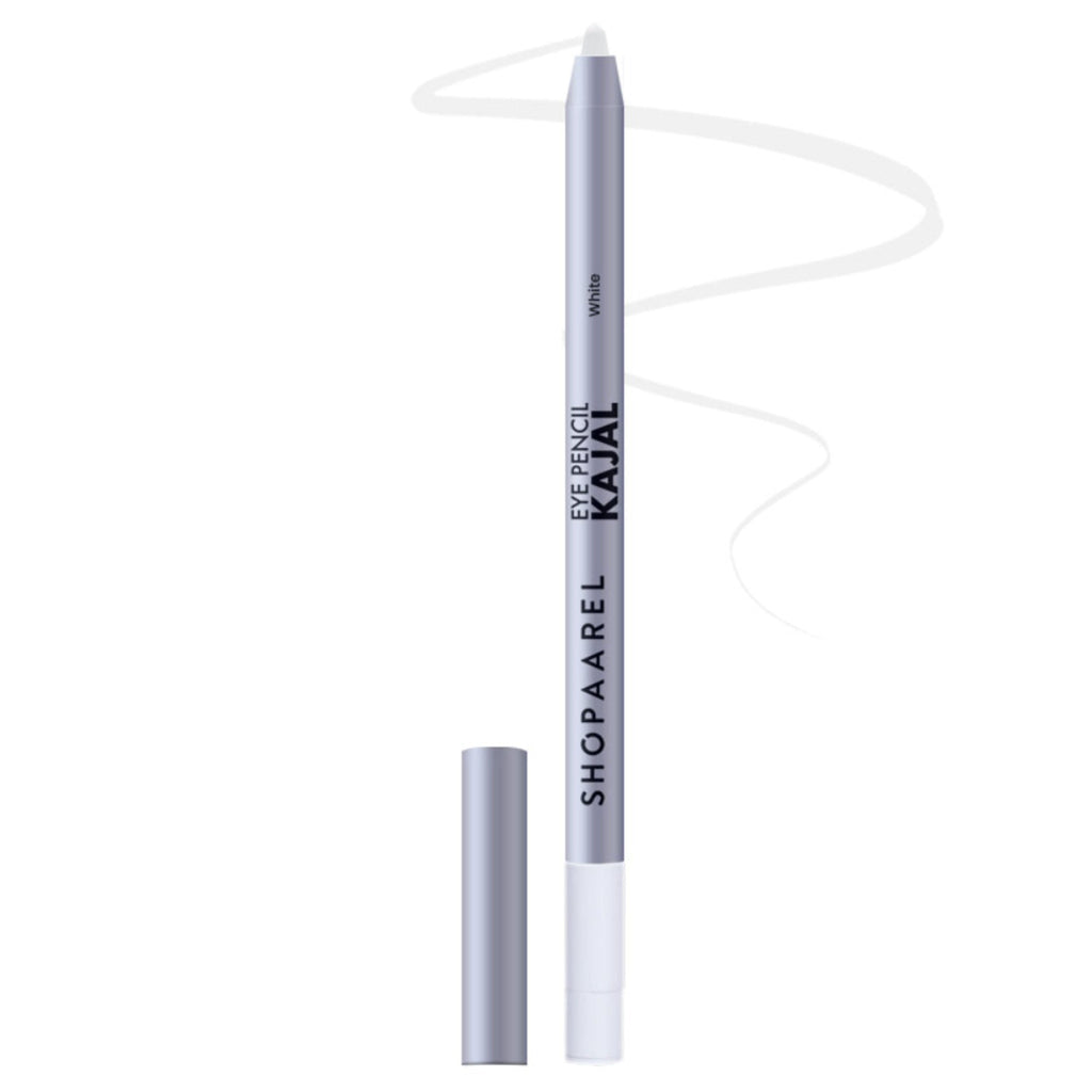 Shopaarel Eye Kajal Pencil - White | Grocsy
