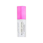 Makeup Revolution Glaze Lip Oil Intense Nourishment With Hyaluronic Acid Vitamin E - Lust Clear | Grocsy