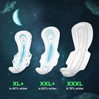 Whisper Ultra Night Sanitary Pads for Women, XXL+ 6 Napkins | Grocsy