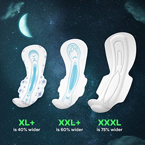 Whisper Ultra Night Sanitary Pads for Women, XXL+ 6 Napkins | Grocsy