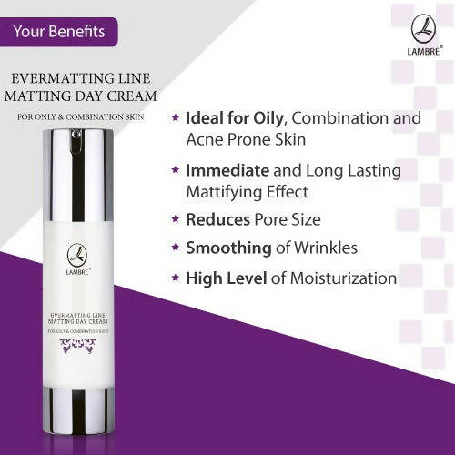 Lambre Evermatting Line Matting Day Cream | Grocsy