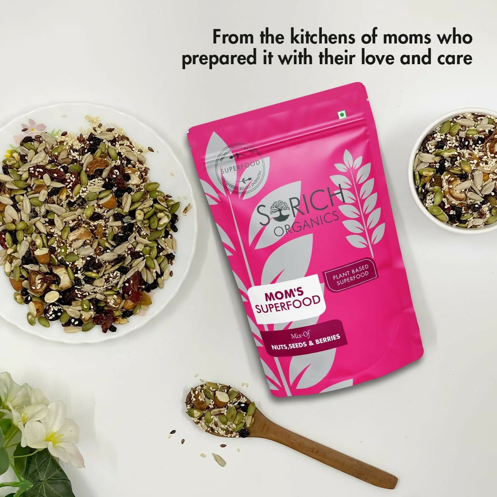 Sorich Organics Mother's Superfood Mix Nuts & Seeds | Grocsy