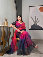 Tikhi Imli Organza Saree | Grocsy