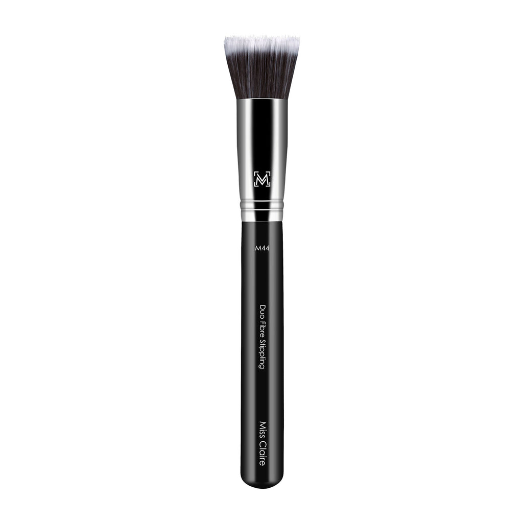 Miss Claire M44 - Duo Fibre Stippling Brush - Chrome | Grocsy