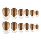 Shills Professional Reusable Press On Nails French Oval - SPN710 | Grocsy