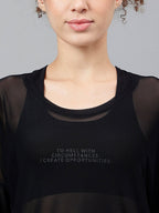 MKH Typography Printed Dri-Fit Relaxed Fit Training or Gym T-Shirt | Grocsy
