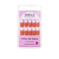 Shills Professional Reusable Press On Nails French Almond - SPN743 | Grocsy