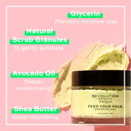 Makeup Revolution Skincare X Jake - Jamie Avocado Face Mask | Grocsy