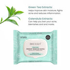 Swiss Beauty Clean And Glow Makeup Remover Wipes | Grocsy