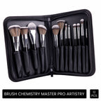 Matt Look Brush Chemistry Master Pro Artistry - Set of 12 | Grocsy
