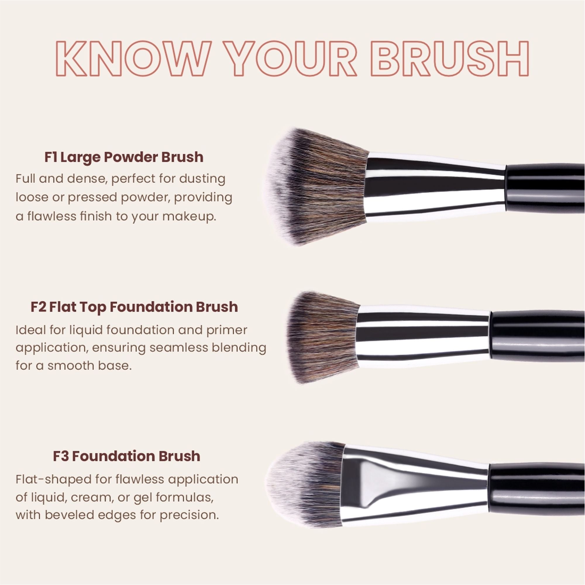 Matt Look Brush Chemistry Master Pro Artistry - Set of 12 | Grocsy