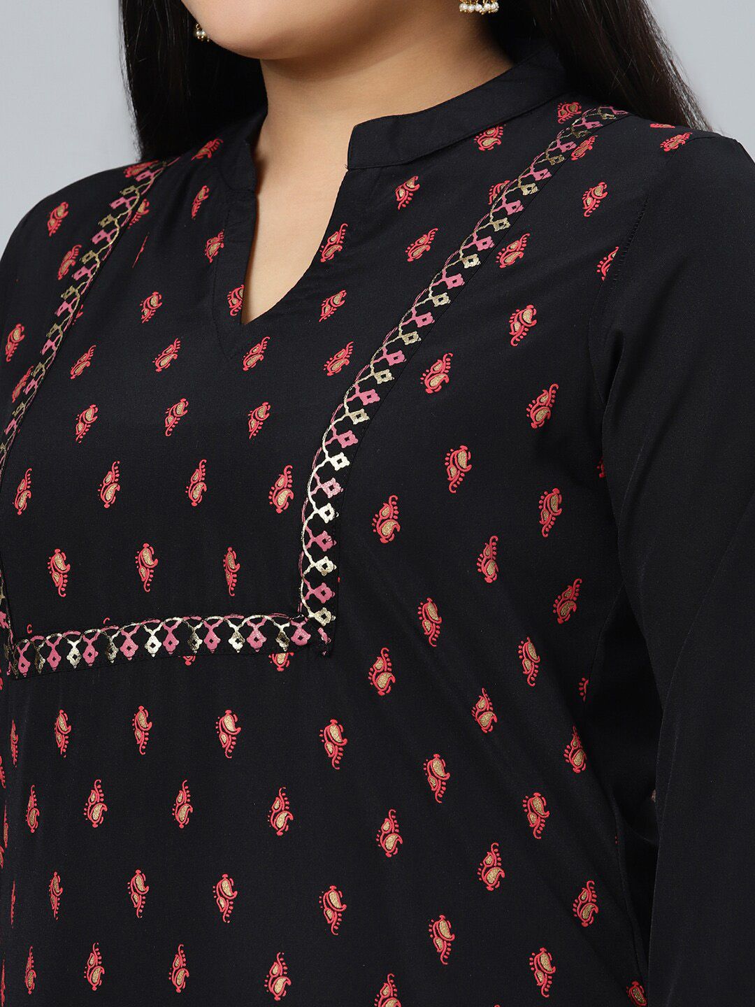 Sztori Floral Printed Regular Kurta with Trousers | Grocsy