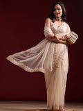 kasee Embellished Embroidered Net Saree | Grocsy