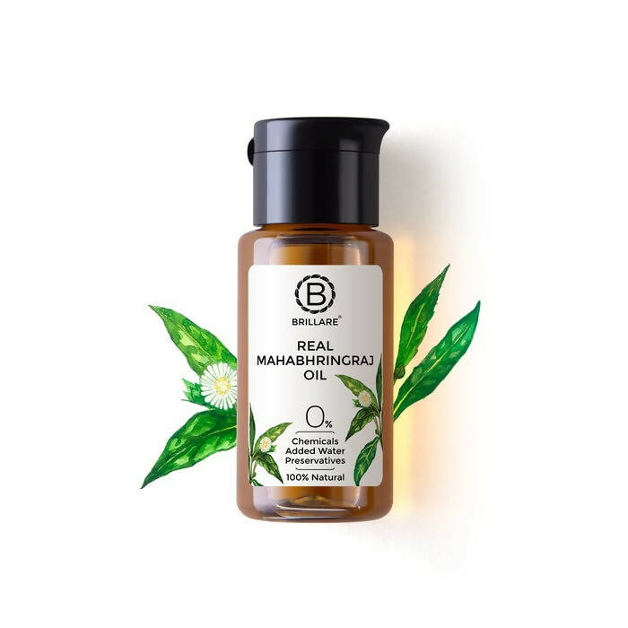 Brillare Real Mahabhringraj Hair Oil | Grocsy