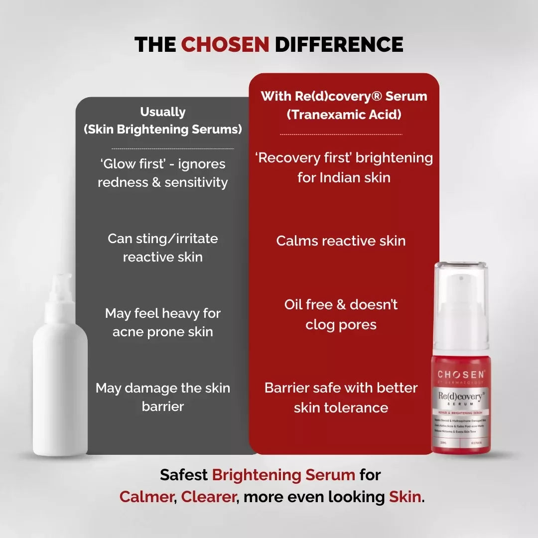 Chosen Re(D)Covery Serum Best Brightening Tranexamic Acid Serum | Grocsy