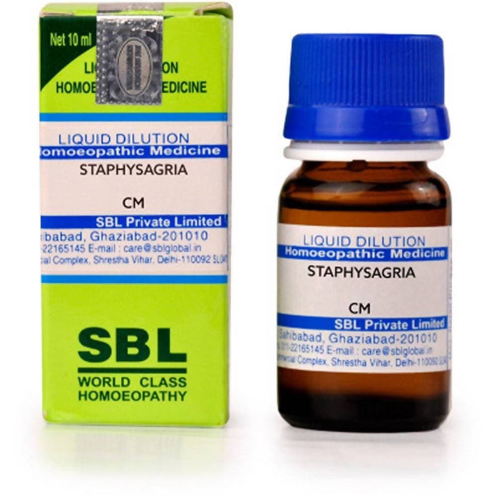 SBL Homeopathy Staphysagria Dilution | Grocsy