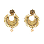 Mominos Fashion Johar Kamal Gold-Polished Brass Finish Long Necklace For Women (Golden) | Grocsy