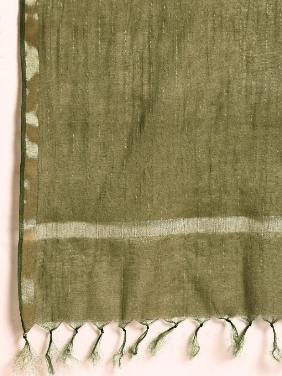 All About You Ethnic Motifs Yoke Design Regular Kurta with Trousers & With Dupatta | Grocsy
