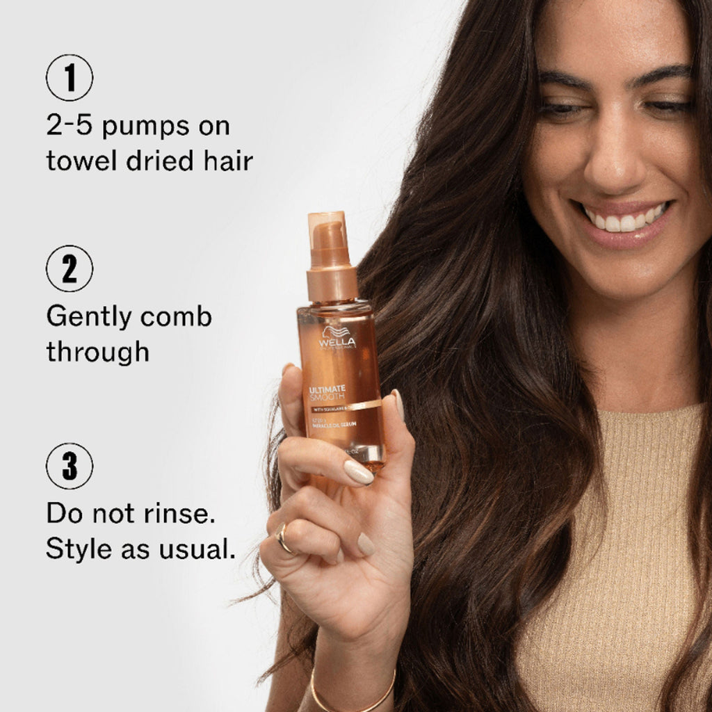 Wella Professionals Ultimate Smooth Miracle Hair Serum | Grocsy
