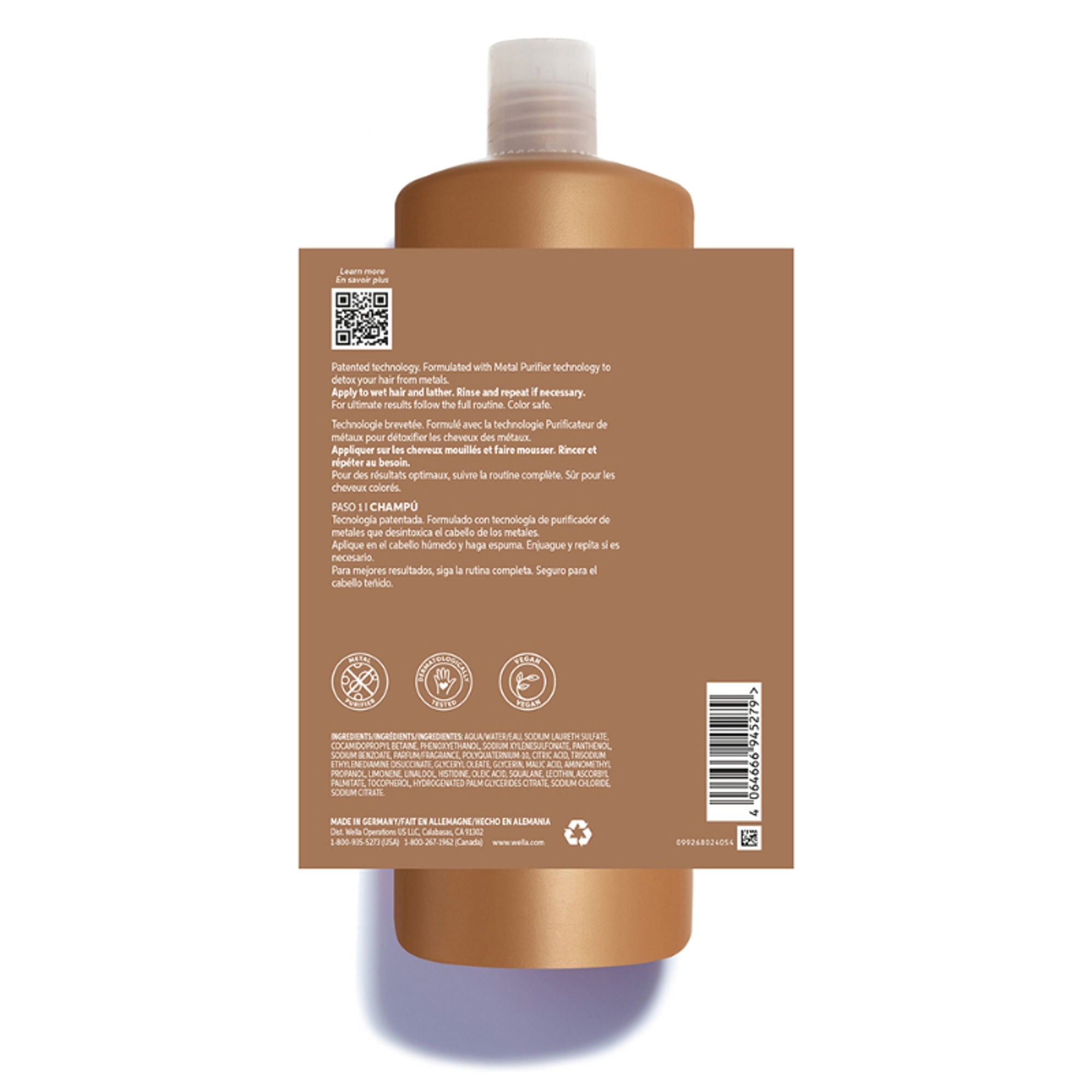 Wella Professionals Ultimate Smooth Shampoo | Grocsy