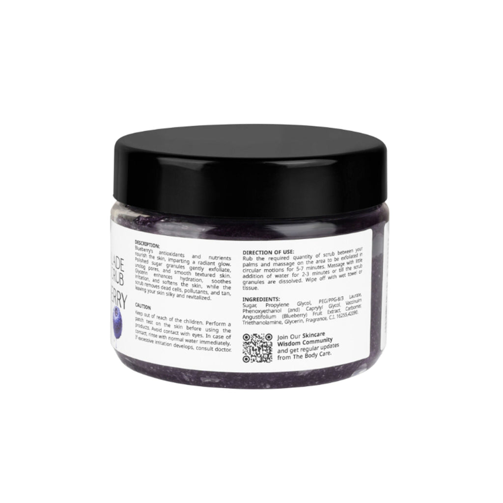 The Body Care Blueberry Marmalade Sugar Scrub | Grocsy