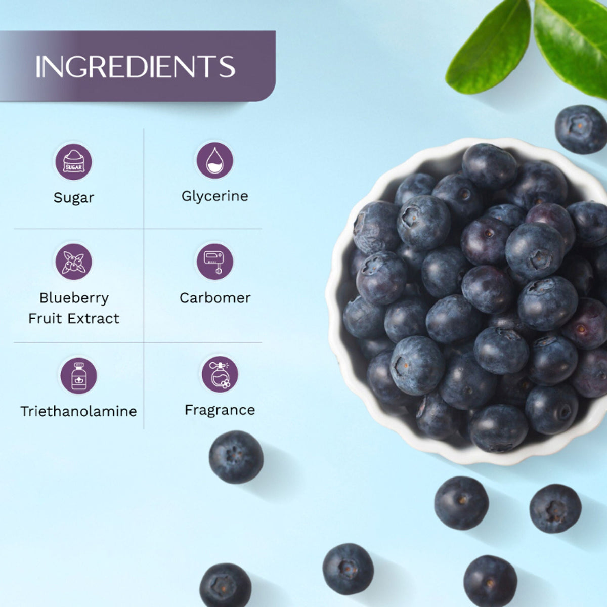 The Body Care Blueberry Marmalade Sugar Scrub | Grocsy