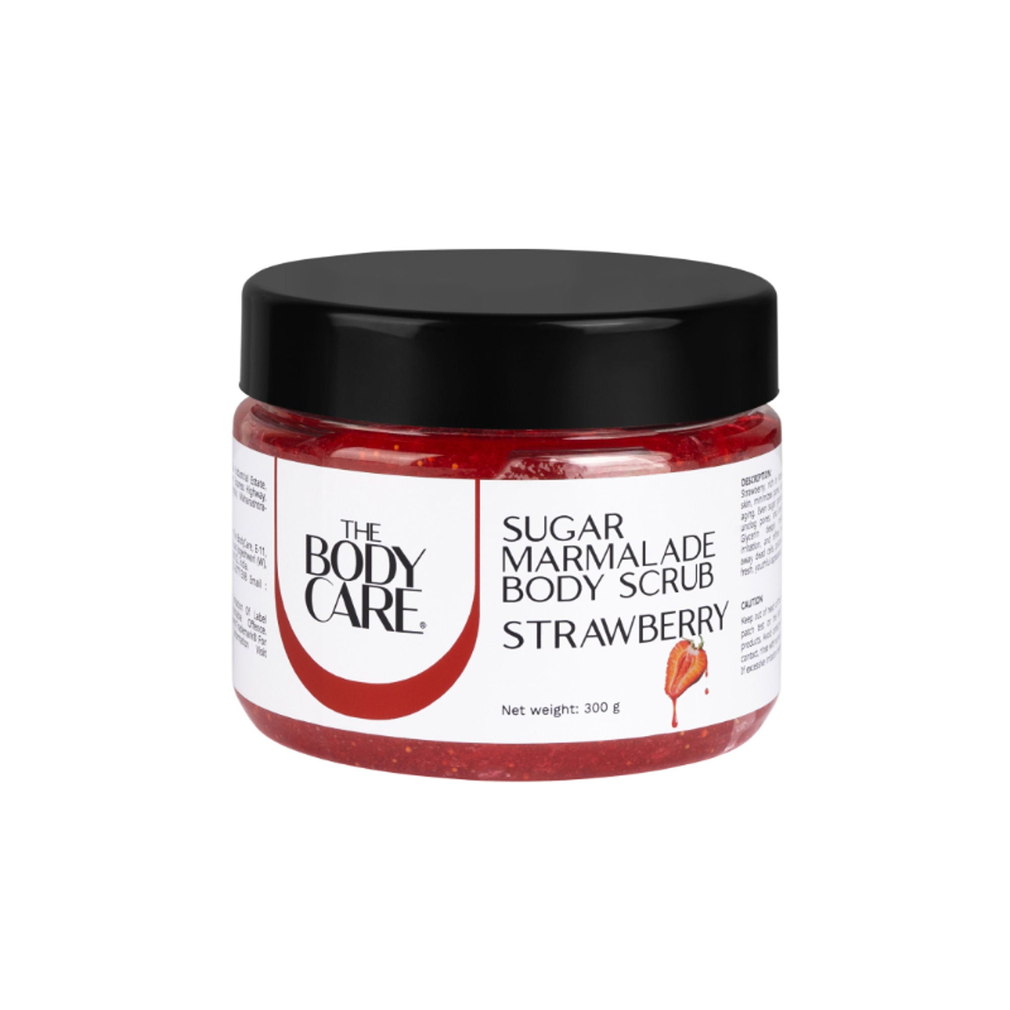 The Body Care Strawberry Marmalade Sugar Scrub | Grocsy