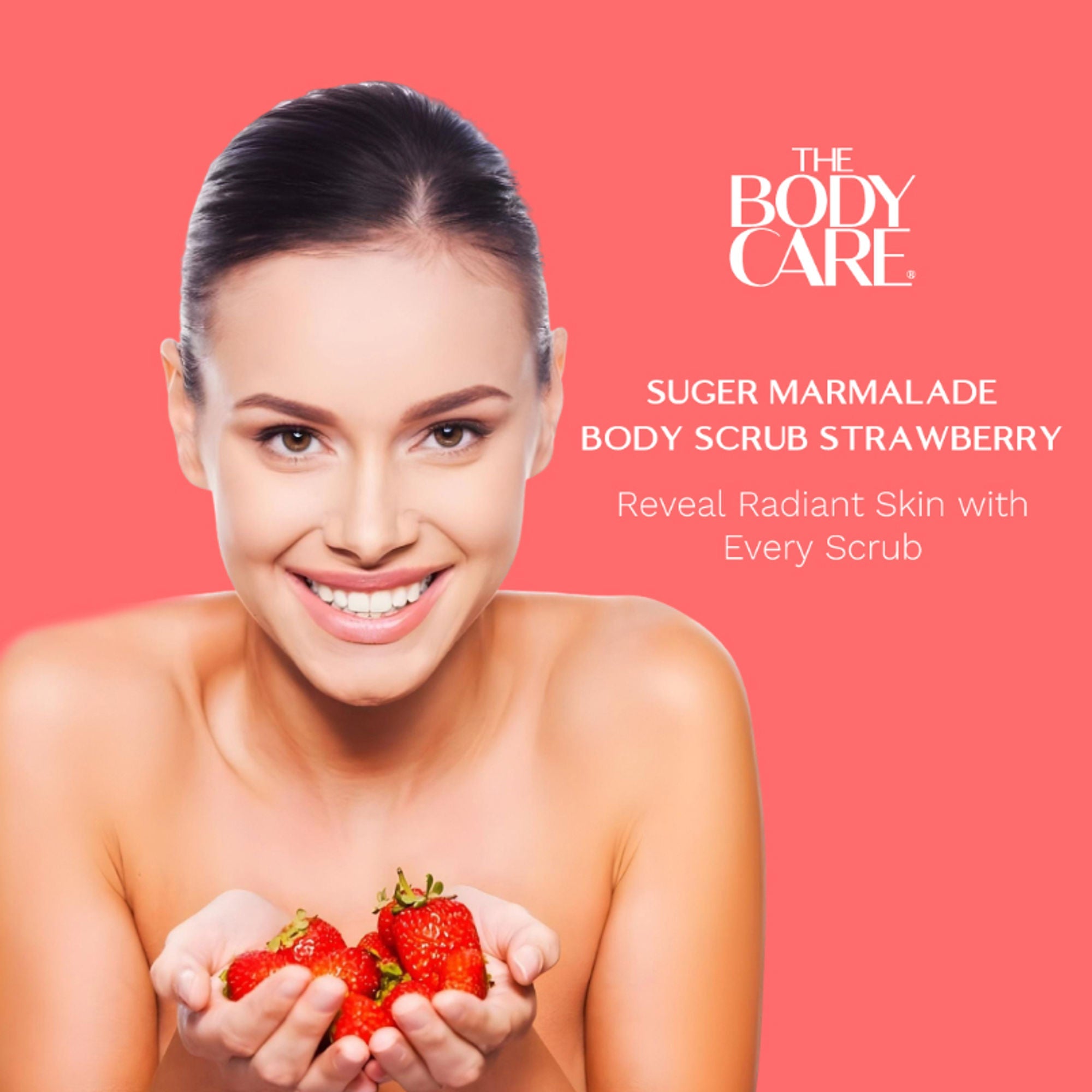 The Body Care Strawberry Marmalade Sugar Scrub | Grocsy