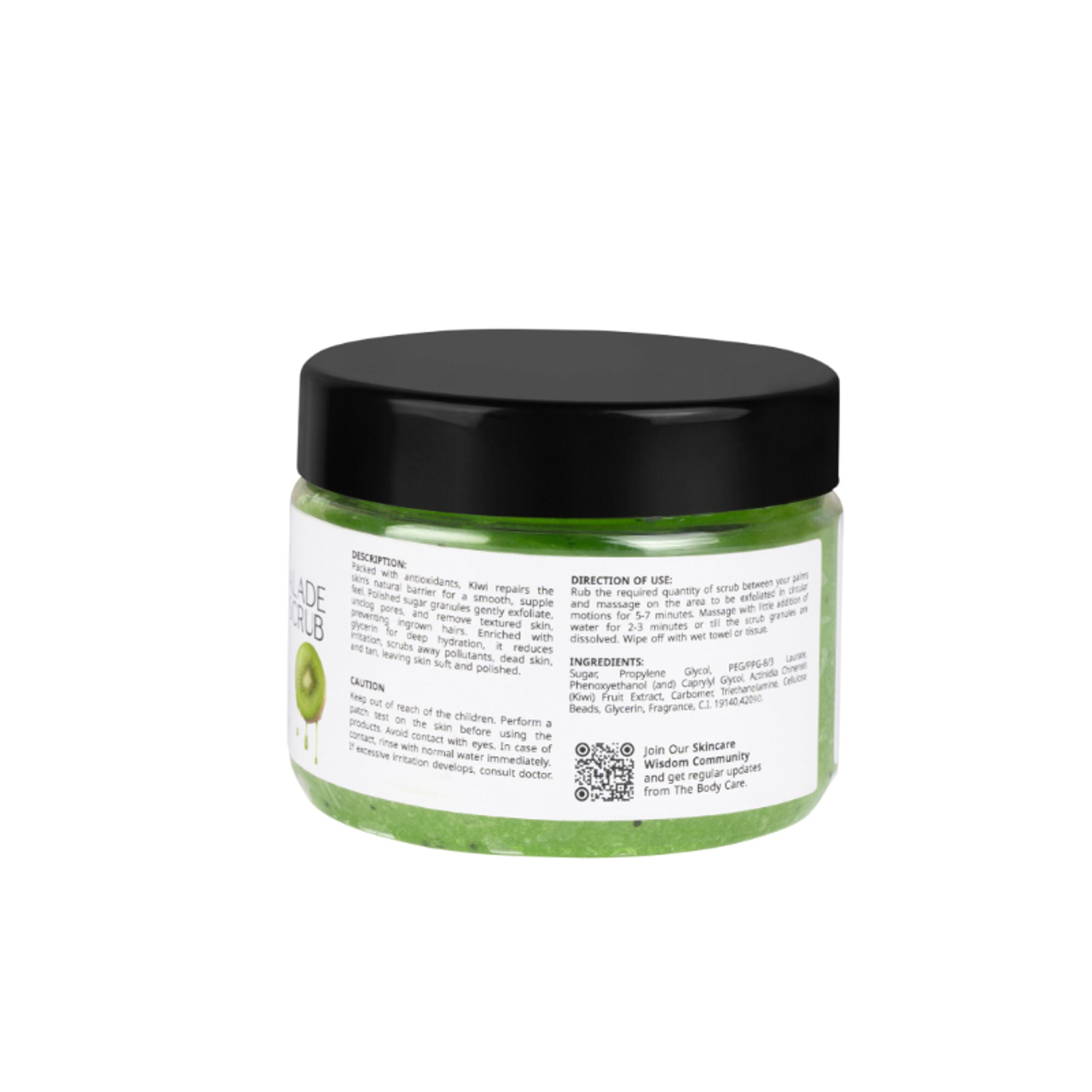 The Body Care Kiwi Marmalade Sugar Body Scrub | Grocsy
