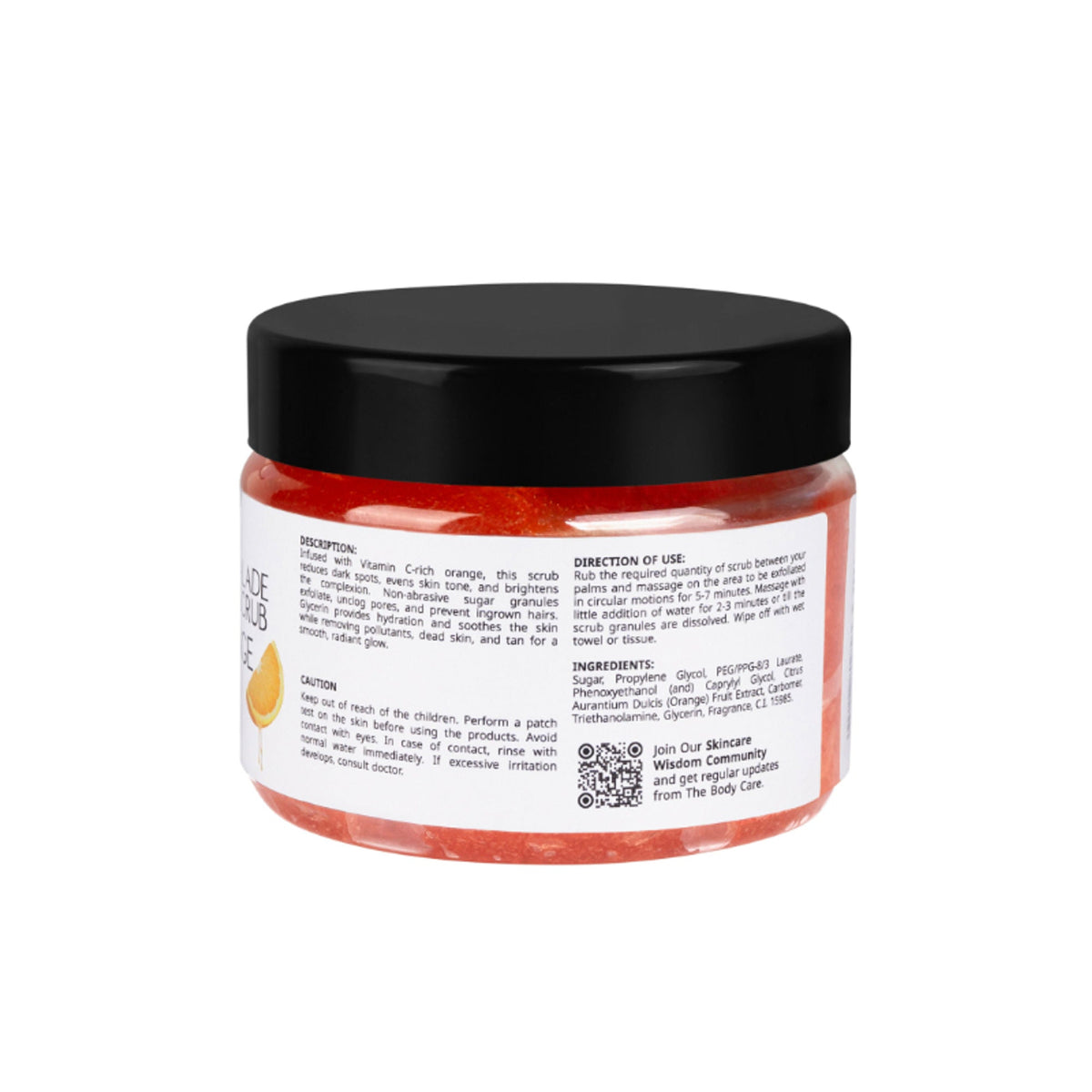 The Body Care Orange Marmalade Sugar Scrub | Grocsy