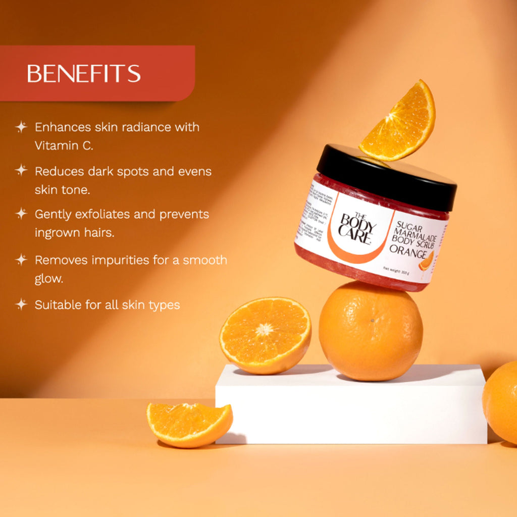 The Body Care Orange Marmalade Sugar Scrub | Grocsy