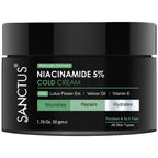 SANCTUS Moisturizing 5% Niacinamide Cold Cream | Grocsy