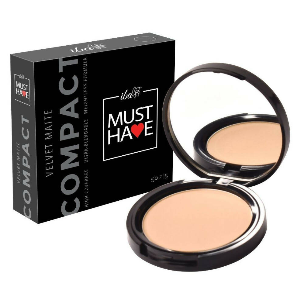 Iba Must Have Velvet Matte Compact - Pure Ivory | Grocsy