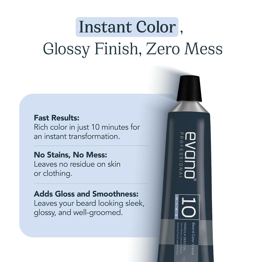 Evano Professional Beard Color For Men-Dark Brown | Grocsy