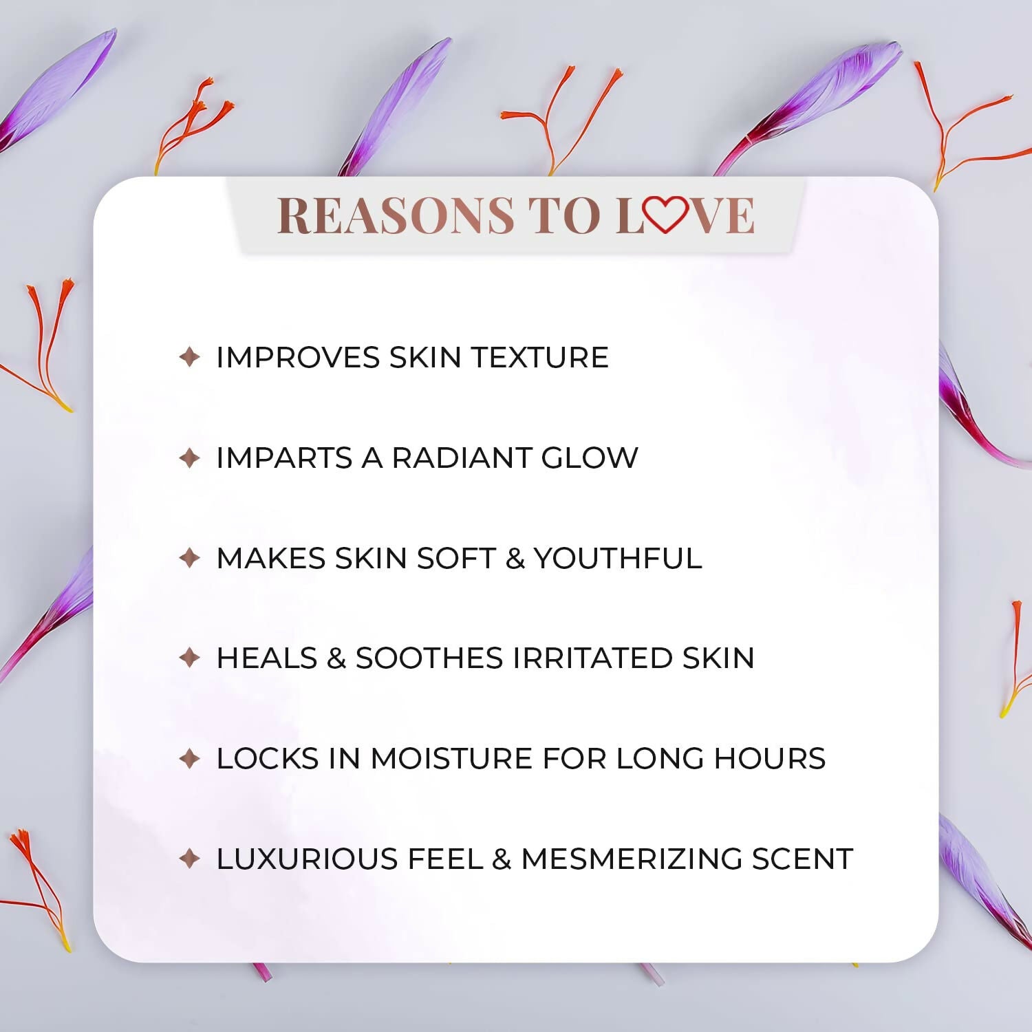 Just Herbs Saffron + Malai Nourishing Body Milk Lotion | Grocsy