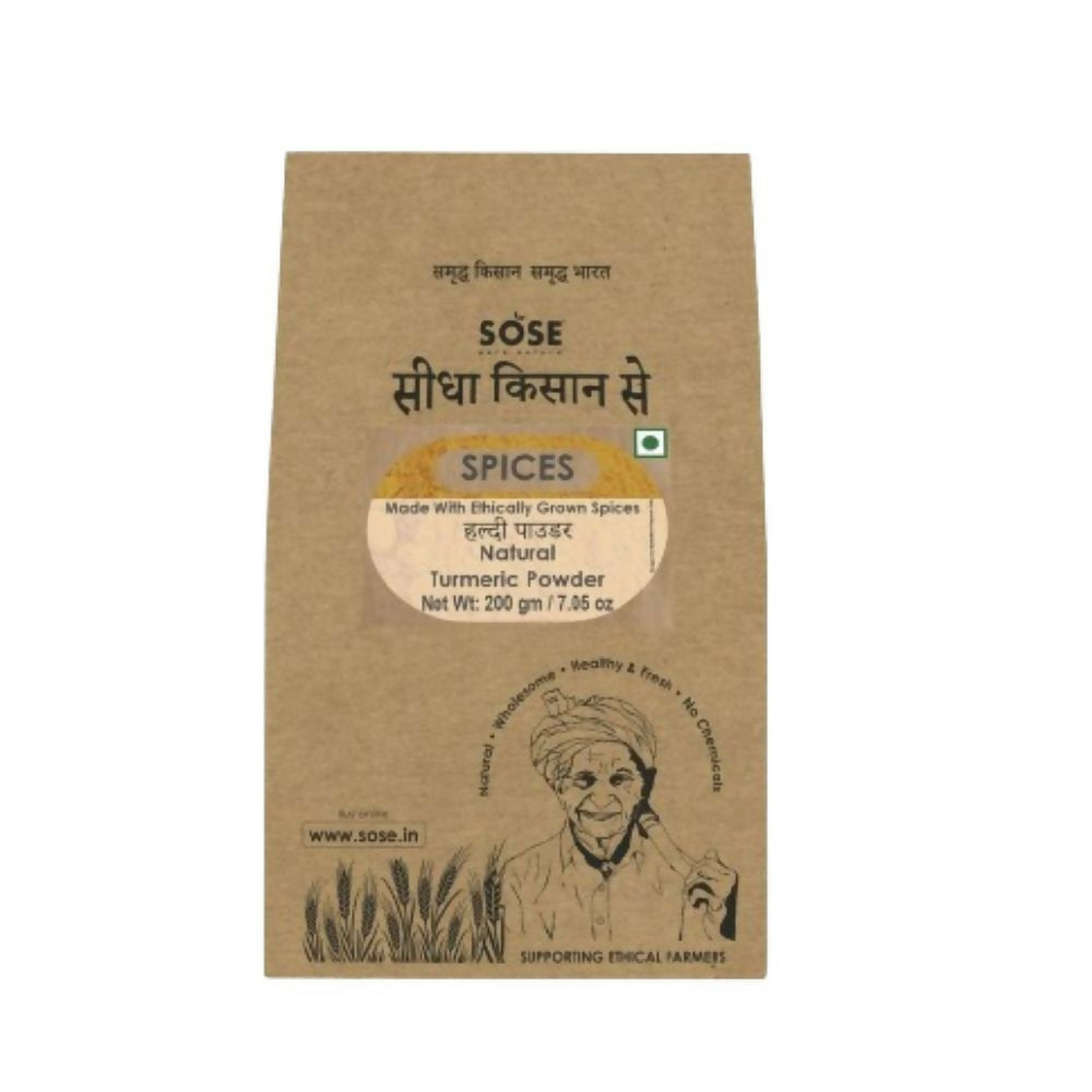 Gir Sidha Kisan Se Natural Turmeric Powder (Haldi) | Grocsy
