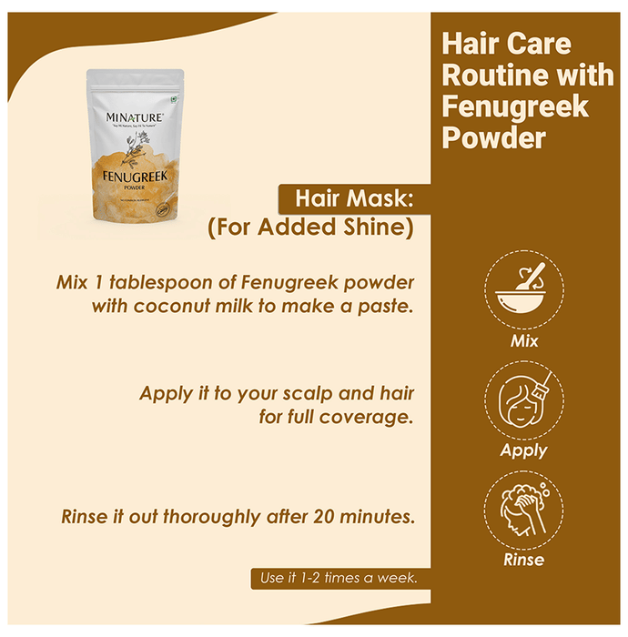 Minature Fenugreek Organic Powder | Grocsy