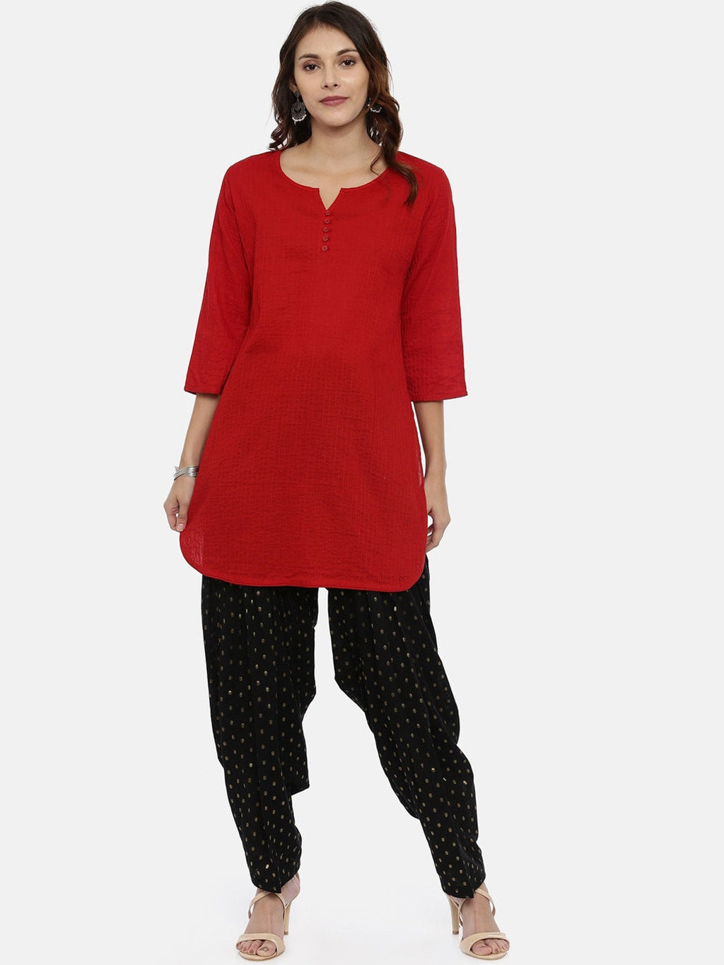 Souchii Black Woven Design Patiala | Grocsy