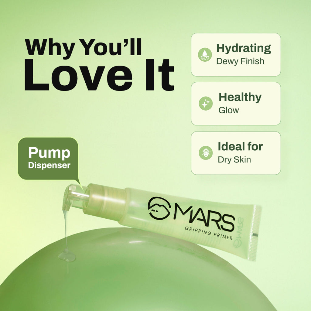 MARS Cosmetics Its Glow Clock Primer Griping Glow | Grocsy
