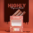 MARS Cosmetics Matte Lipsticks Box - 03 Plums | Grocsy