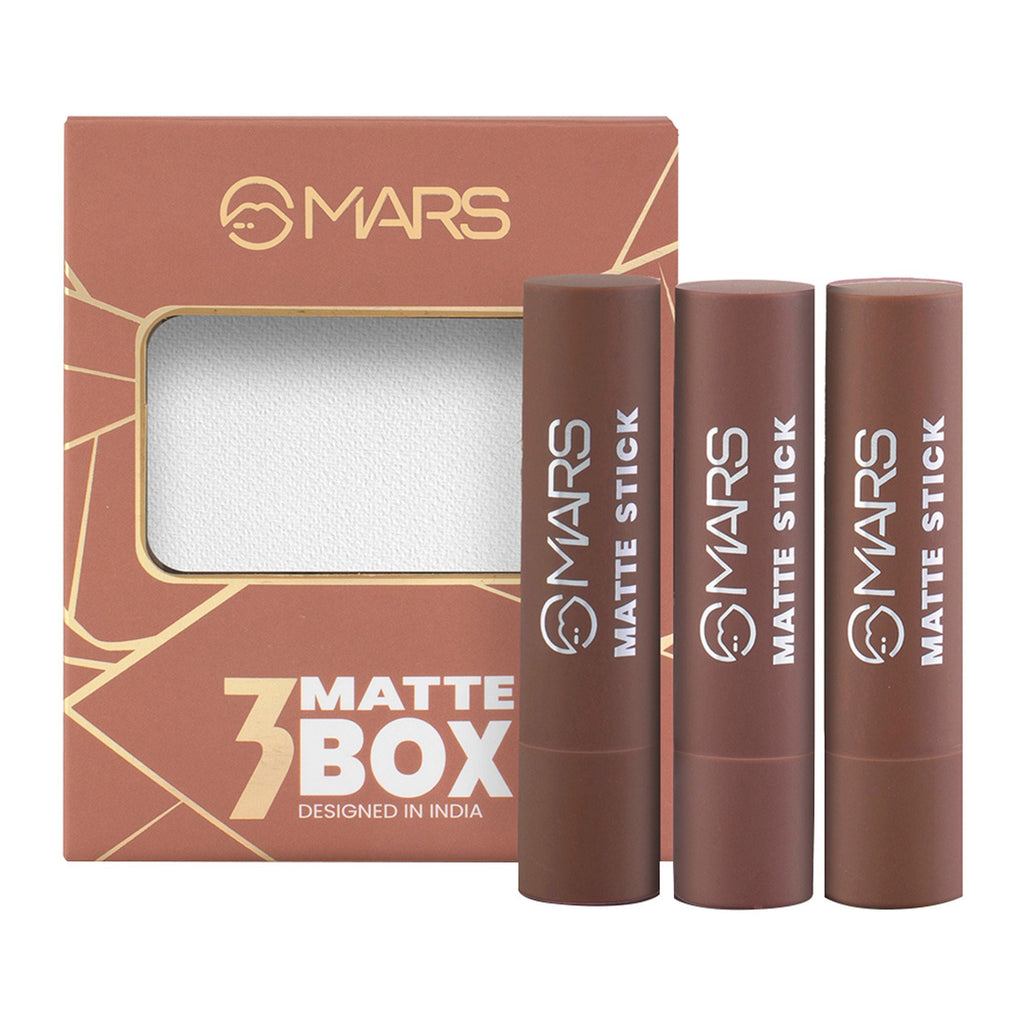 MARS Cosmetics Matte Lipsticks Box - 04 Browns | Grocsy