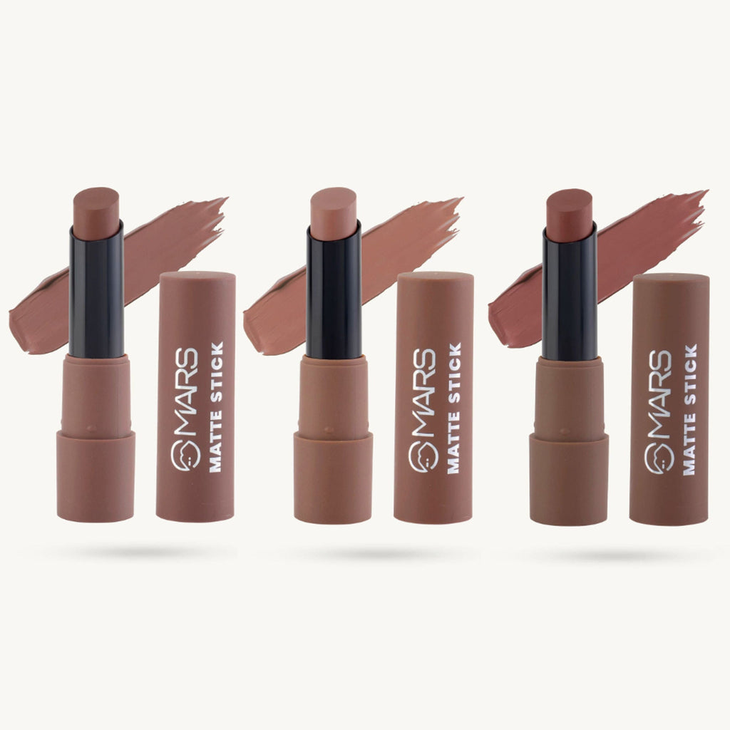 MARS Cosmetics Matte Lipsticks Box - 04 Browns | Grocsy