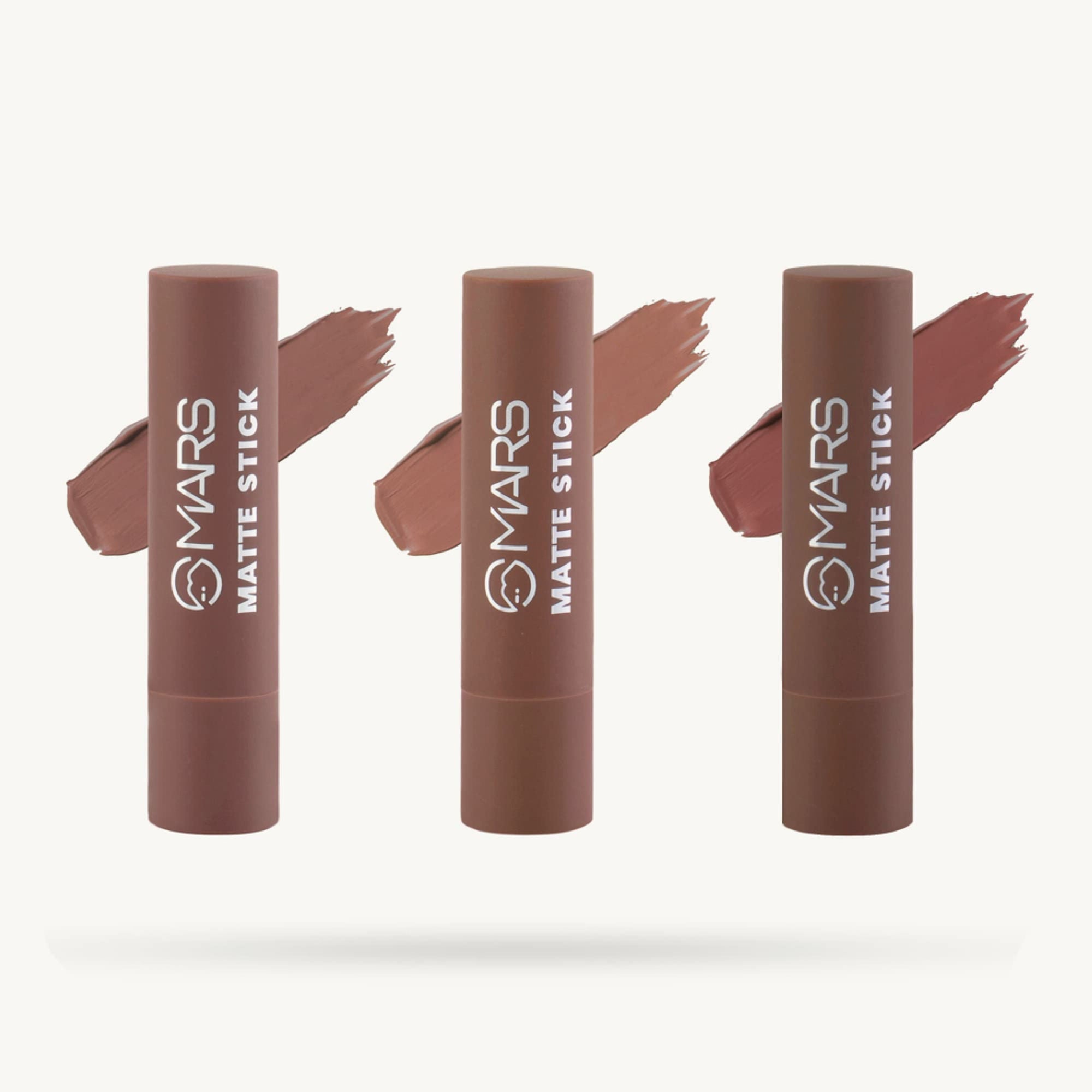 MARS Cosmetics Matte Lipsticks Box - 04 Browns | Grocsy